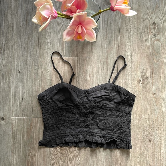 UO / PINS & NEEDLES / BUSTIER CROP TOP - Picture 2 of 4